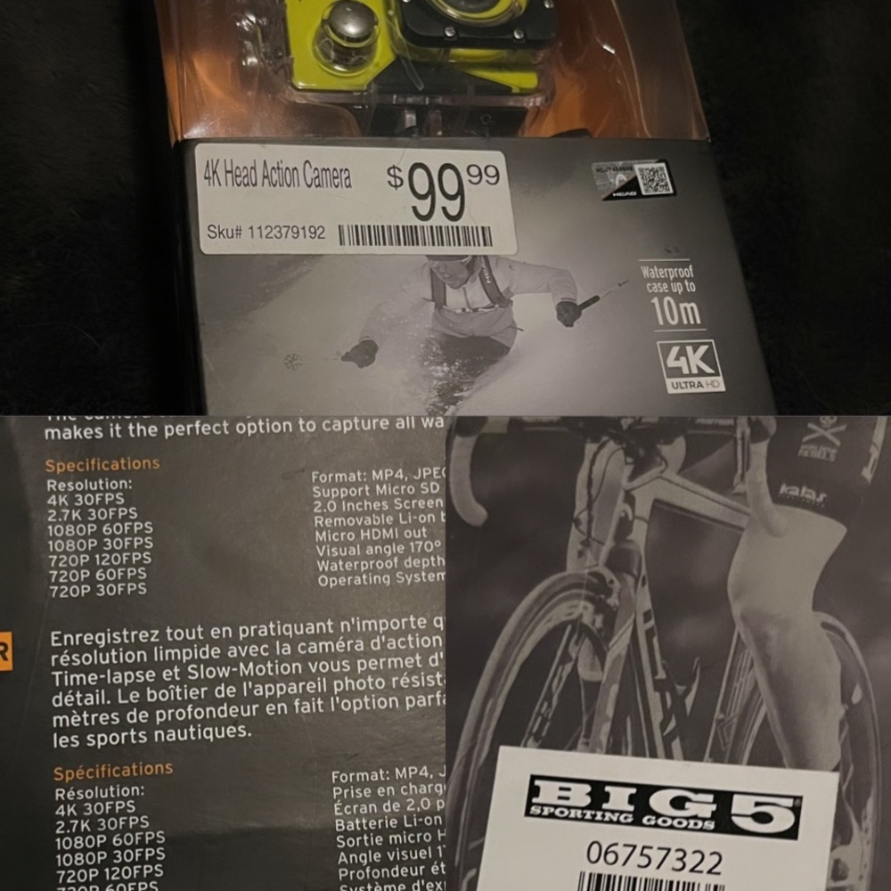 4K Sports Action Camera